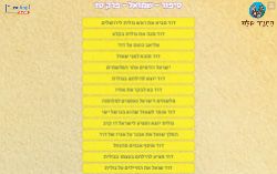 סיפור דוד וגוליית פרק יז' ספר שמואל א'!